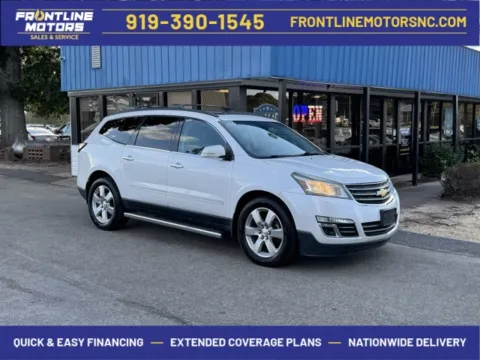 White 2016 Chevrolet Traverse LTZ for sale in Clayton, NC
