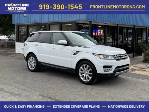 White 2014 Land Rover Range Rover Sport 5.0L V8 Supercharged for sale in Clayton, NC