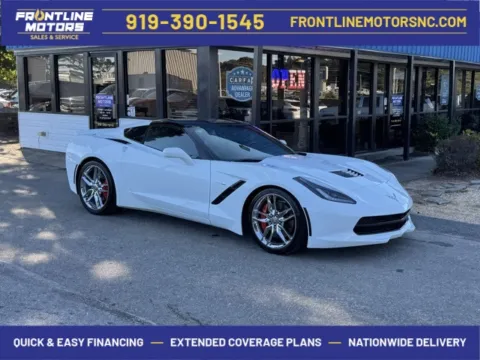 White 2015 Chevrolet Corvette Stingray Z51 for sale in Clayton, NC