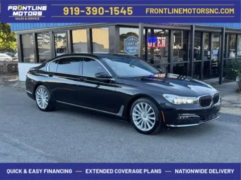 Black 2016 BMW 7 Series 740i for sale in Clayton, NC