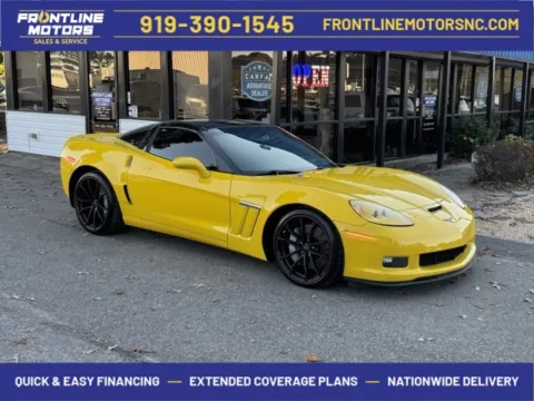 Yellow 2012 Chevrolet Corvette Grand Sport for sale in Clayton, NC
