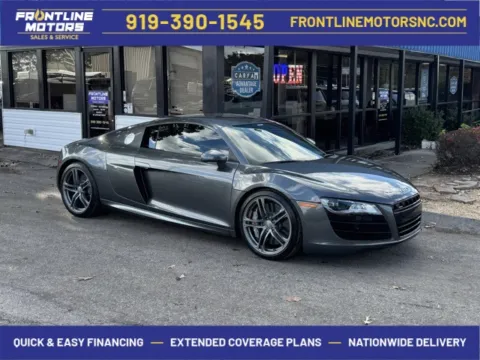Gray 2012 Audi R8 5.2 for sale in Clayton, NC