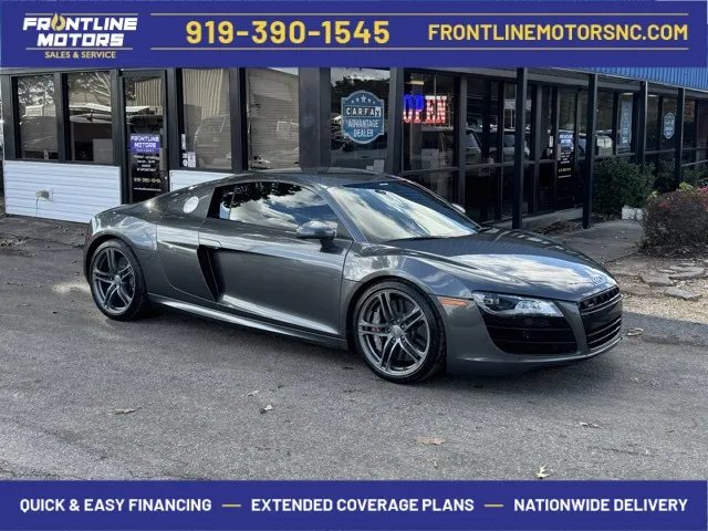 Gray 2012 Audi R8 5.2 for sale in Clayton, NC