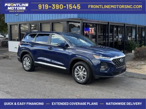 Blue 2020 Hyundai Santa Fe SE for sale in Clayton, NC