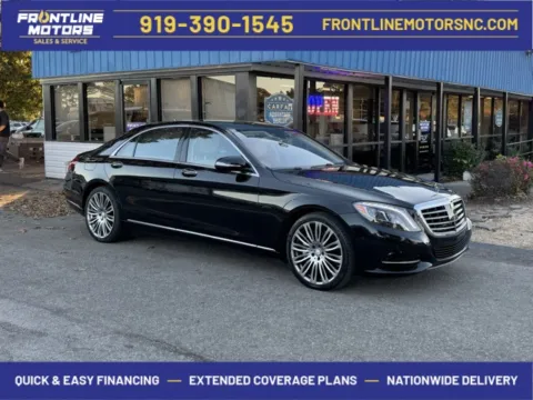 Black 2015 Mercedes-Benz S-Class S 550 for sale in Clayton, NC