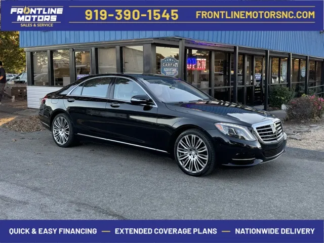 Black 2015 Mercedes-Benz S-Class S 550 for sale in Clayton, NC