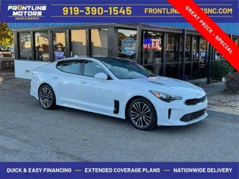 White 2018 Kia Stinger Premium for sale in Clayton, NC