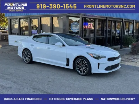 White 2018 Kia Stinger Premium for sale in Clayton, NC