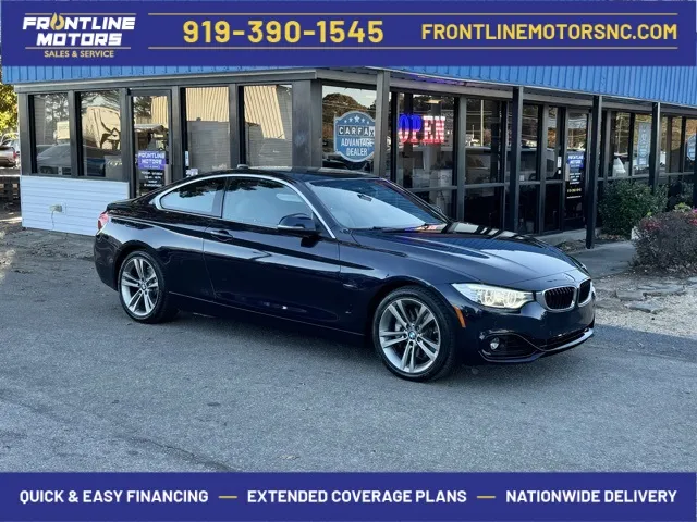 Blue 2017 BMW 4 Series 440i for sale in Clayton, NC
