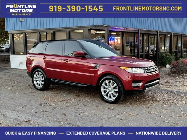 Red 2014 Land Rover Range Rover Sport 3.0L V6 Supercharged HSE for sale in Clayton, NC