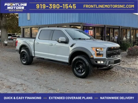 Gray 2017 Ford F-150 Raptor for sale in Clayton, NC
