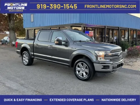 Gray 2018 Ford F-150 Lariat for sale in Clayton, NC