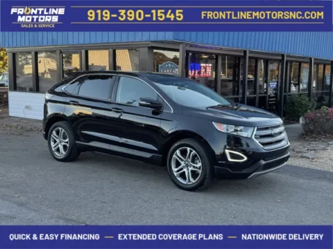 Black 2016 Ford Edge Titanium for sale in Clayton, NC