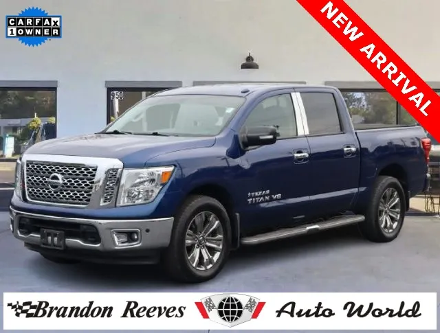 Blue 2018 Nissan Titan SV for sale in Monroe, NC