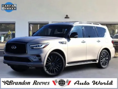 Silver 2021 INFINITI QX80 Premium Select for sale in Monroe, NC