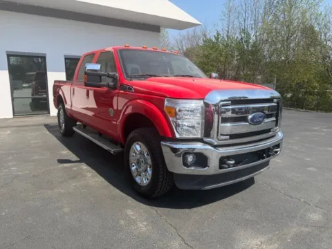 Red 2016 Ford F-250SD Lariat for sale in Monroe, NC