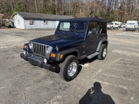 Black 2002 Jeep Wrangler Sport for sale in Monroe, NC