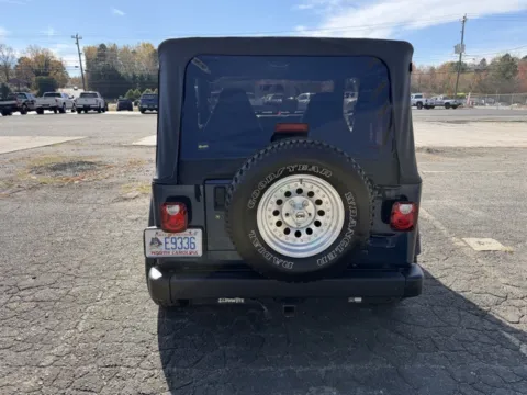 Another view of 2002 Jeep Wrangler Sport for sale in Monroe, NC at Brandon Reeves Auto World
