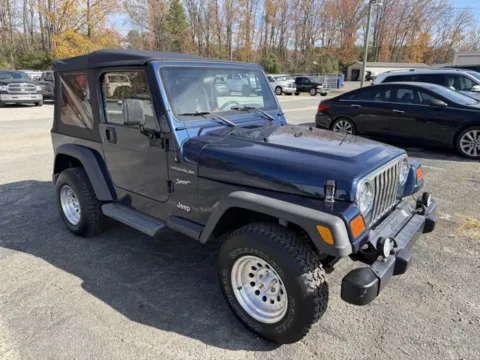 More photos of 2002 Jeep Wrangler Sport at Brandon Reeves Auto World, NC