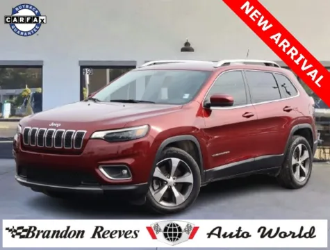 Red 2019 Jeep Cherokee Limited for sale in Monroe, NC