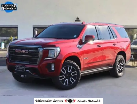 Red 2021 GMC Yukon AT4 for sale in Monroe, NC
