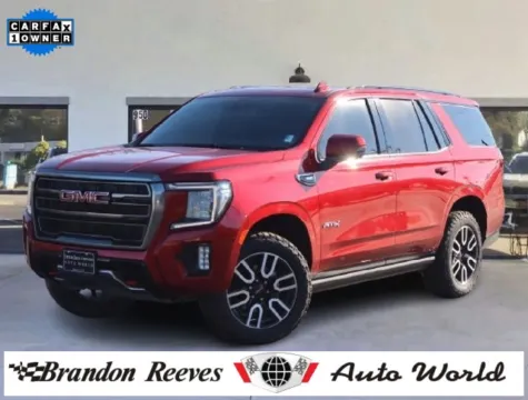 Red 2021 GMC Yukon AT4 for sale in Monroe, NC