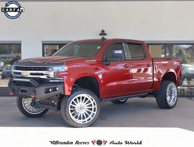 Red 2019 Chevrolet Silverado 1500 LT for sale in Monroe, NC