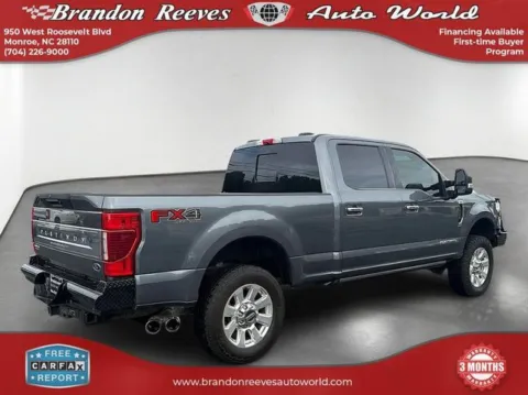 More photos of 2021 Ford F-250SD Platinum at Brandon Reeves Auto World, NC