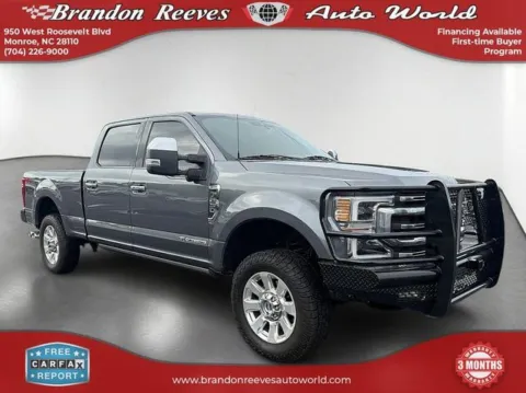 Another view of 2021 Ford F-250SD Platinum for sale in Monroe, NC at Brandon Reeves Auto World