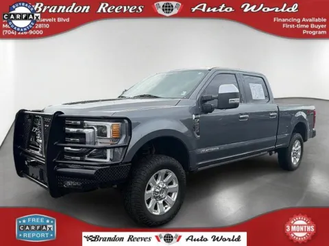 Gray 2021 Ford F-250SD Platinum for sale in Monroe, NC