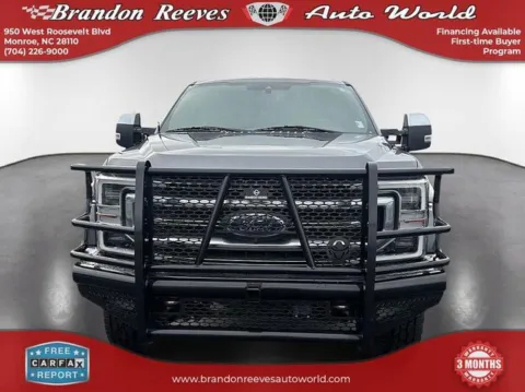 Photos of 2021 Ford F-250SD Platinum for sale in Monroe, NC at Brandon Reeves Auto World