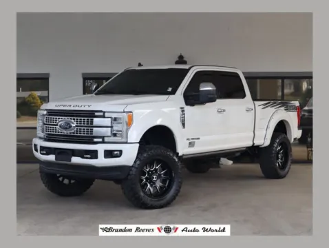 White 2019 Ford F-250SD Platinum for sale in Monroe, NC