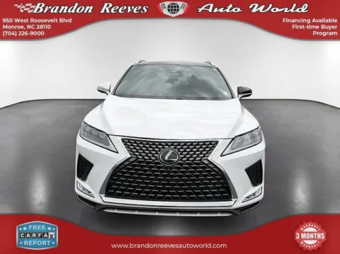 Photos of 2021 Lexus RX 350 F Sport Handling for sale in Monroe, NC at Brandon Reeves Auto World