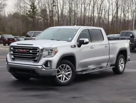 Photos of 2021 GMC Sierra 1500 SLT for sale in Monroe, NC at Brandon Reeves Auto World