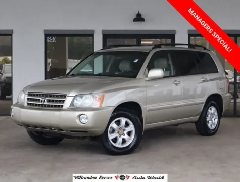 Gold 2002 Toyota Highlander V6 for sale in Monroe, NC