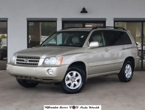 Gold 2002 Toyota Highlander V6 for sale in Monroe, NC