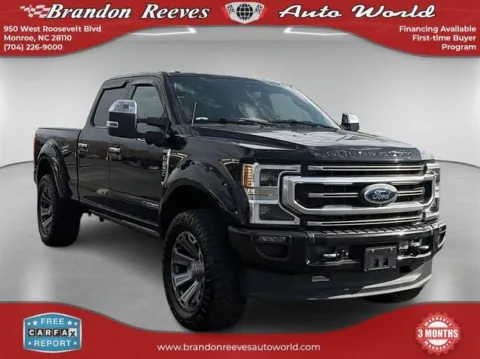 Another view of 2021 Ford F-250SD Platinum for sale in Monroe, NC at Brandon Reeves Auto World