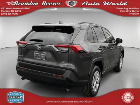 More photos of 2019 Toyota RAV4 LE at Brandon Reeves Auto World, NC
