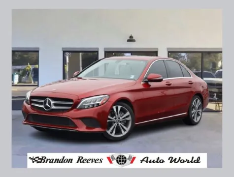 Red 2019 Mercedes-Benz C-Class C 300 for sale in Monroe, NC
