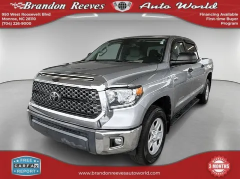 Silver 2021 Toyota Tundra SR5 for sale in Monroe, NC