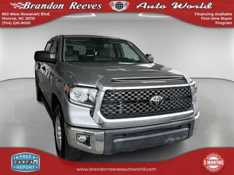 Another view of 2021 Toyota Tundra SR5 for sale in Monroe, NC at Brandon Reeves Auto World