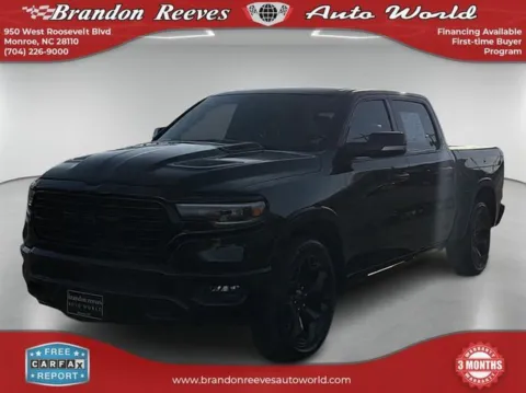 Black 2021 Ram 1500 Limited for sale in Monroe, NC