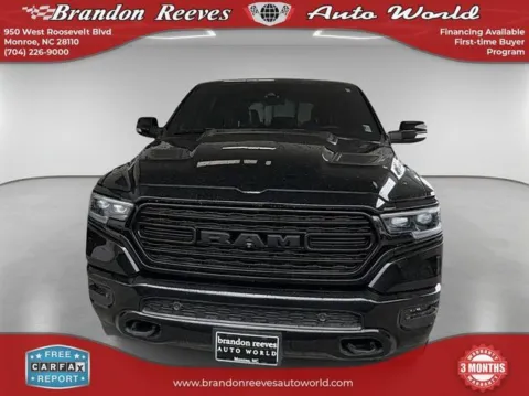 Photos of 2021 Ram 1500 Limited for sale in Monroe, NC at Brandon Reeves Auto World