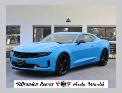 Blue 2022 Chevrolet Camaro 2LT for sale in Monroe, NC