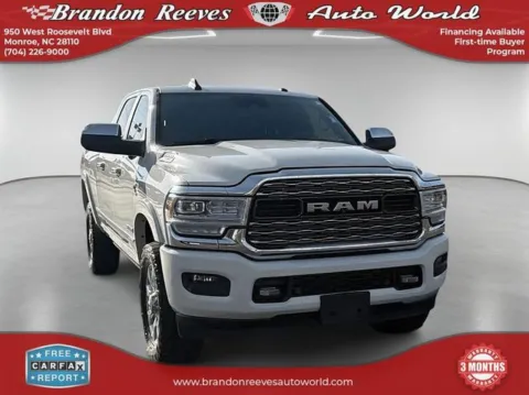 Another view of 2020 Ram 2500 Limited for sale in Monroe, NC at Brandon Reeves Auto World