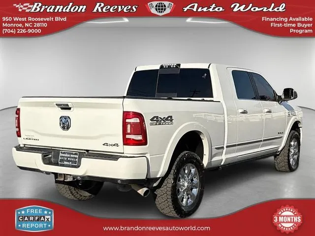 Used 2020 Ram 2500 Limited for sale in Monroe, NC at Brandon