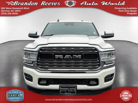 Photos of 2020 Ram 2500 Limited for sale in Monroe, NC at Brandon Reeves Auto World