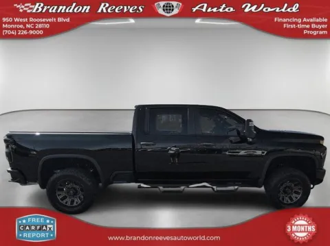Another view of 2022 Chevrolet Silverado 2500HD Custom for sale in Monroe, NC at Brandon Reeves Auto World