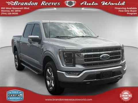 Another view of 2022 Ford F-150 Lariat for sale in Monroe, NC at Brandon Reeves Auto World