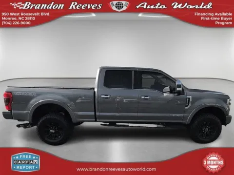 Another view of 2022 Ford F-250SD Platinum for sale in Monroe, NC at Brandon Reeves Auto World